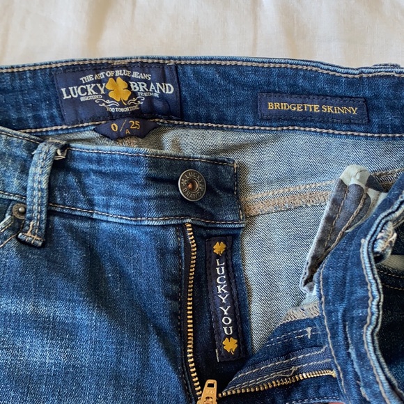 Lucky brand high rise skinny jeans - Picture 3 of 4